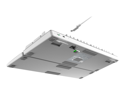 Razer | Mechanical Keyboard | Pro Type Ultra | Mechanical Gaming Keyboard | Wireless / Wired | US | White | Wireless connection