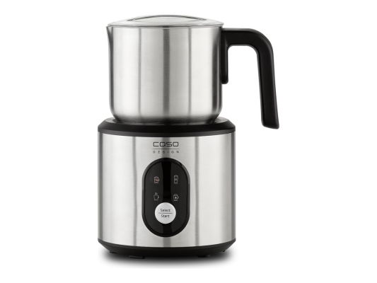Caso Crema & Choco Milk frother, LED Display, 360° base station, Inox | Caso | Crema & Choco Milk frother | 01666 | 0,35 L | 500 W | Black