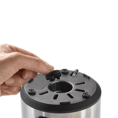 Caso Crema & Choco Milk frother, LED Display, 360° base station, Inox | Caso | Crema & Choco Milk frother | 01666 | 0,35 L | 500 W | Black