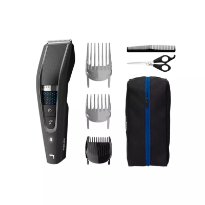 Philips | Series 5000 Beard and Hair Trimmer | HC5632 / 15 | Cordless or corded | Number of length steps 28 | Step precise 1 mm | Black
