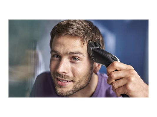 Philips | Series 5000 Beard and Hair Trimmer | HC5632 / 15 | Cordless or corded | Number of length steps 28 | Step precise 1 mm | Black