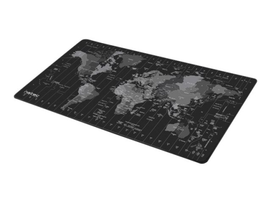 Natec Mouse Pad, Time Zone Map, Maxi, 800x400 mm | Natec | Mouse Pad Maxi | Time Zone Map