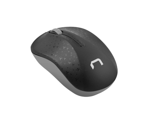 Natec Mouse, Toucan, Wireless, 1600 DPI, Optical, Black-Grey | Natec | Mouse | Optical | Wireless | Black / Grey | Toucan