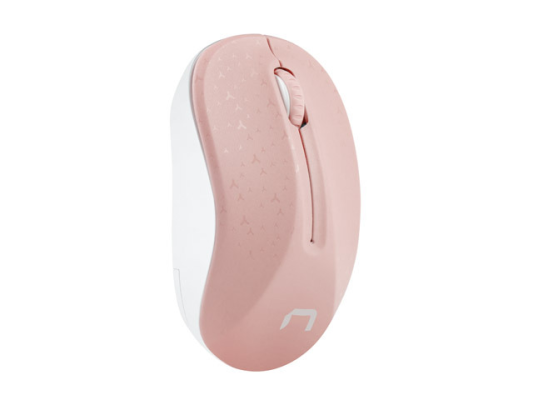 Natec Mouse, Toucan, Wireless, 1600 DPI, Optical, Pink-White | Natec | Mouse | Optical | Wireless | Pink / White | Toucan