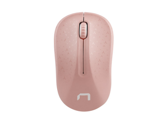 Natec Mouse, Toucan, Wireless, 1600 DPI, Optical, Pink-White | Natec | Mouse | Optical | Wireless | Pink / White | Toucan