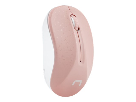Natec Mouse, Toucan, Wireless, 1600 DPI, Optical, Pink-White | Natec | Mouse | Optical | Wireless | Pink / White | Toucan