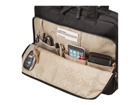 Case Logic | NOTIA-114 | Slim Briefcase | Fits up to size 14 " | Black | Shoulder strap