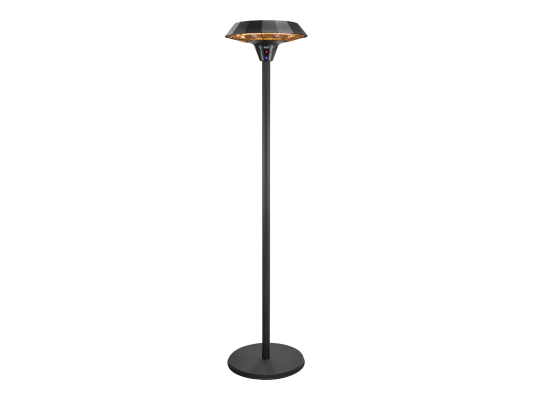 TunaBone | Electric Standing Infrared Patio Heater | TB2068S-01 | Patio heater | 2000 W | Number of power levels 3 | Suitable for rooms up to 20 m² | Black | IP45