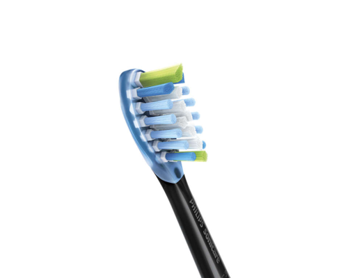 Philips | Toothbrush Heads | HX9044 / 33 Sonicare C3 Premium Plaque | Heads | For adults | Number of brush heads included 4 | Number of teeth brushing modes Does not apply | Sonic technology | Black