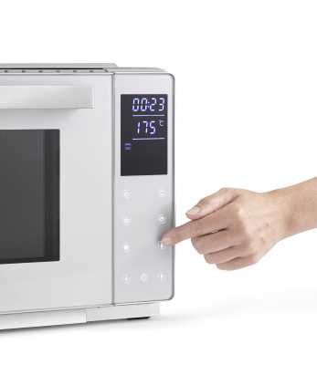 Caso | Compact oven | Bake & Style 26 Touch | Easy Clean | Compact | 1500 W | Silver