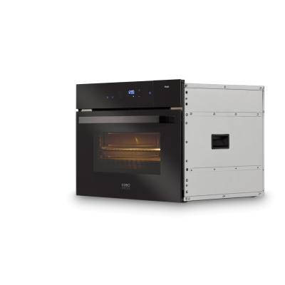 Caso | Multifunction Oven | SteamMaster E 56 | 45 L | Multifunctional | Steam | Sensor-touch | Steam function | Height 45.5 cm | Width 59.5 cm | Black