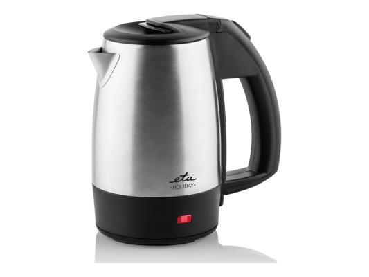 ETA | Kettle | ETA618890010 Holiday | Electric | 1000 W | 0.5 L | Stainless steel | Black / Stainless steel