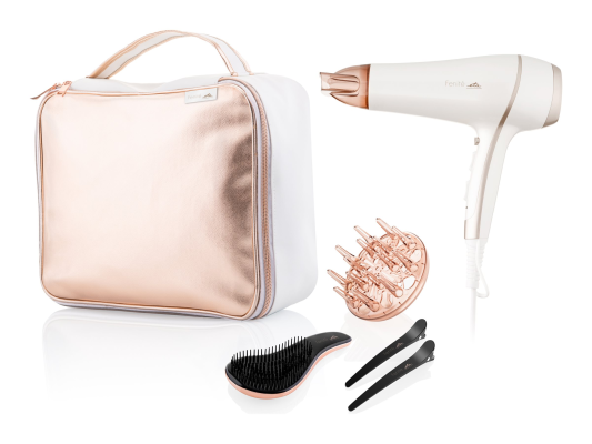 ETA | Hair Dryer | ETA732090010 Fenite gift set | 2400 W | Number of temperature settings 3 | Ionic function | Diffuser nozzle | White / Pink