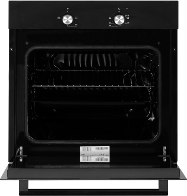 Simfer | Oven | 8004AERSP | 62 L | Electric | Manual | Mechanical control | Height 60 cm | Width 60 cm | Black
