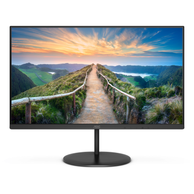 AOC | Monitor | U27V4EA | 27 " | IPS | UHD | 16:9 | 60 Hz | 4 ms | 3840 x 2160 | 350 cd / m² | Headphone out (3.5mm) | HDMI ports quantity 2 | Black | Warranty 36 month(s)