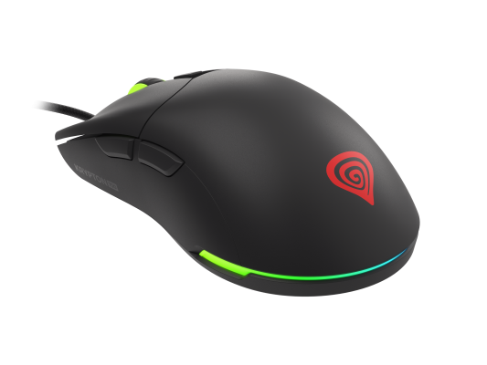 Genesis | Ultralight Gaming Mouse | Krypton 750 | Wired | Optical | Gaming Mouse | USB 2.0 | Black | Yes