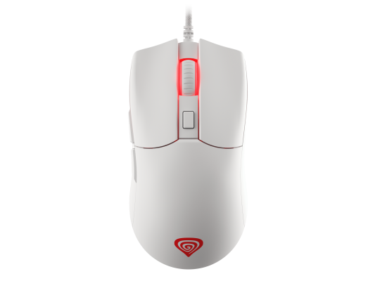 Genesis | Ultralight Gaming Mouse | Krypton 750 | Wired | Optical | Gaming Mouse | USB 2.0 | White | Yes