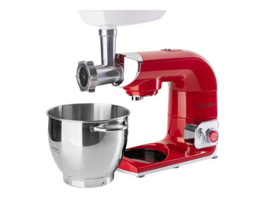 ETA | Food processor | ETA002890063 Gratus STORIO | 1200 W | Number of speeds 6 | Bowl capacity 5.5 L | Blender | Meat mincer | Red