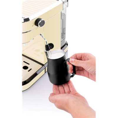 ETA | Espresso coffee maker | ETA618190040 Storio | Pump pressure 20 bar | Built-in milk frother | Semi-automatic | 1350 W | Beige