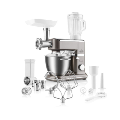 ETA | Food processor | ETA002390070 Gratussino BRAVO II | 800 W | Number of speeds 6 | Bowl capacity 4.5 L | Blender | Meat mincer | Gray
