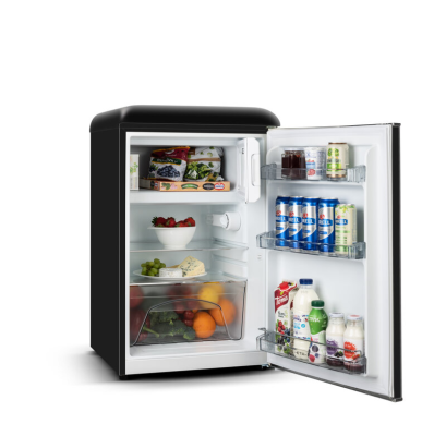 ETA | Refrigerator | ETA253790020E Storio | Energy efficiency class E | Free standing | Larder | Height 90 cm | Fridge net capacity 92 L | Freezer net capacity 18 L | 38 dB | Black