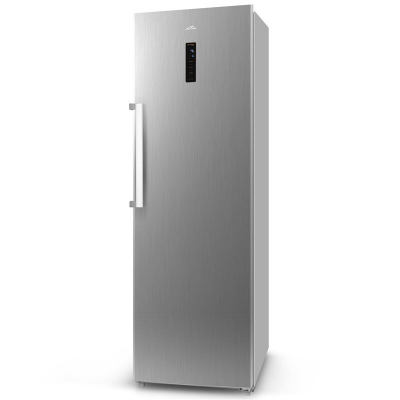 ETA | Refrigerator | ETA254990010E | Energy efficiency class E | Free standing | Larder | Height 185 cm | No Frost system | Fridge net capacity 359 L | Freezer net capacity 0 L | Display | 40 dB | Silver