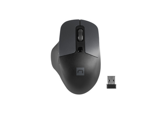 Natec Mouse, BlackBird 2, Silent, Wireless, 1600 DPI, Optical, Black | Natec | Mouse | Optical | Wireless | Black / Gray | BlackBird 2