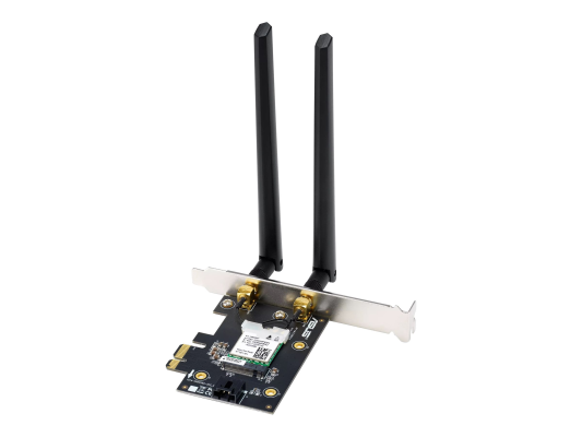 AX1800 Dual-Band Bluetooth 5.2 PCIe Wi-Fi Adapter | PCE-AX1800 | 802.11ax | 574+1201 Mbit / s | Mesh Support No | MU-MiMO Yes | No mobile broadband | Antenna type External