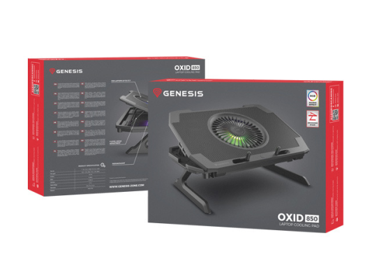 Genesis | Laptop Cooling Pad | OXID 850