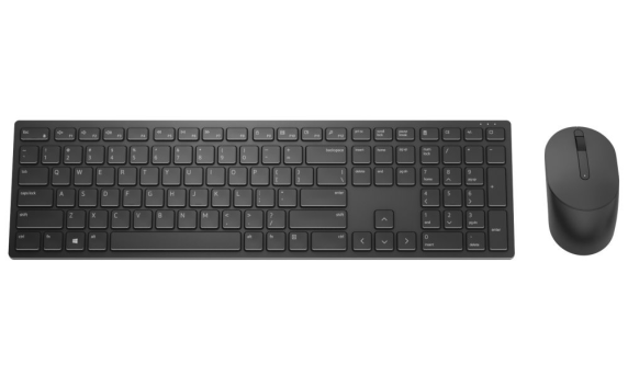Dell | Pro Keyboard and Mouse (RTL BOX) | KM5221W | Keyboard and Mouse Set | Wireless | Batteries included | EN / LT | Black | Wireless connection