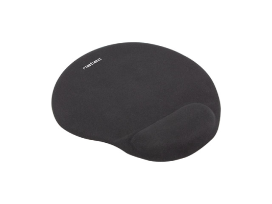 Natec Mouse Pad, Marmot, Black, Gel Filling 225x245 mm | Natec | Mouse Pad | Marmot | Black