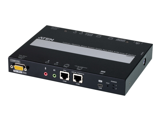 Aten | 1-Local / Remote Share Access Single Port VGA KVM over IP Switch | CN9000 | Warranty 24 month(s)