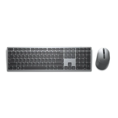 Dell | Premier Multi-Device Keyboard and Mouse | KM7321W | Keyboard and Mouse Set | Wireless | Batteries included | EN / LT | Titan grey | Wireless connection