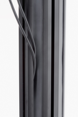 EDBAK | TRV100 | Trolleys & Stands | 42-75 " | Maximum weight (capacity) 70 kg | Black