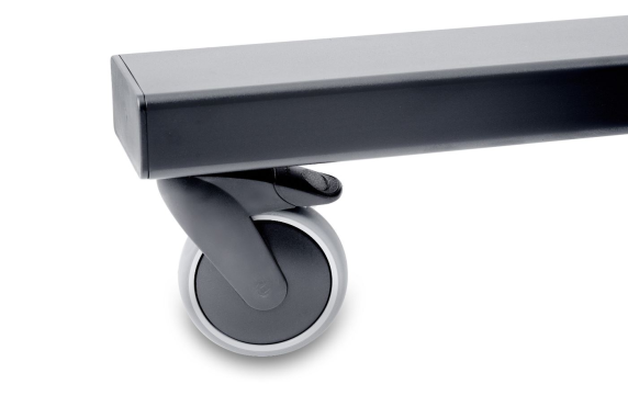 EDBAK | TR18 | Trolleys & Stands | 60-98 " | Maximum weight (capacity) 80 kg | Black