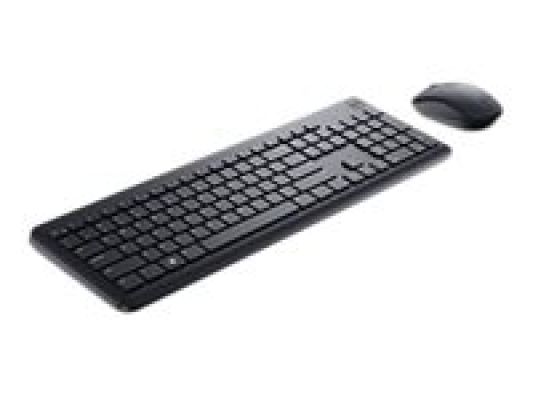 Dell | Keyboard and Mouse | KM3322W | Keyboard and Mouse Set | Wireless | Batteries included | EE | Black | Wireless connection