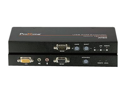 Aten CE770 USB VGA / Audio Cat 5 KVM Extender with Deskew (1280 x 1024@300m) | Aten | CE770 USB VGA / Audio Cat 5 KVM Extender with Deskew (1280 x 1024@300m)