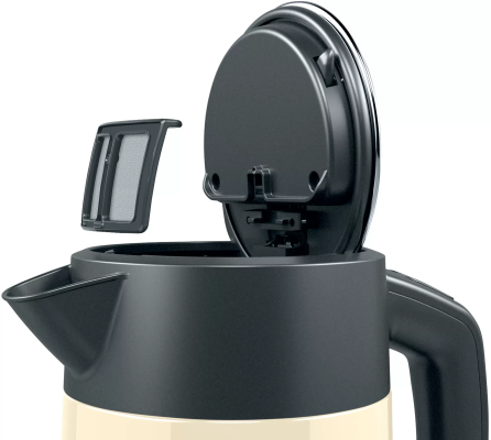 Bosch | Kettle | TWK4P437 | Electric | 2400 W | 1.7 L | Stainless steel | Beige