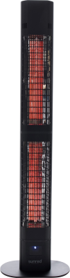 SUNRED | Heater | RD-DARK-3000L, Valencia Dark Lounge | Infrared | 3000 W | Black | IP55