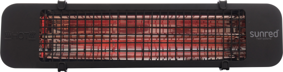 SUNRED | Heater | RD-DARK-VIN25H, Dark Vintage Hanging | Infrared | 2500 W | Black | IP44