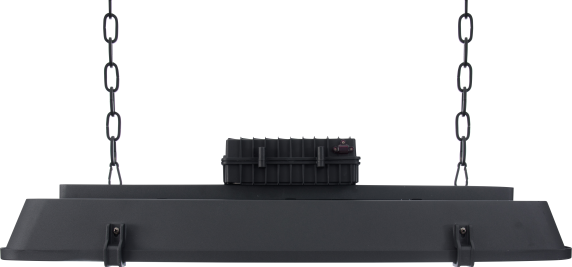 SUNRED | Heater | RD-DARK-VIN25H, Dark Vintage Hanging | Infrared | 2500 W | Black | IP44