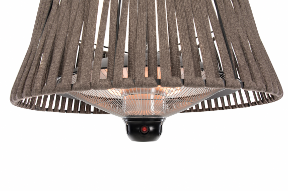 SUNRED | Heater | ARTIX M-HO BROWN, Corda Bright Hanging | Infrared | 1800 W | Brown | IP24