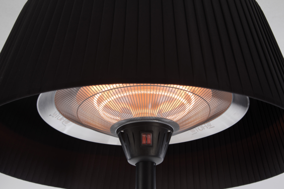 SUNRED | Heater | ARTIX SB BASIC, Bright Standing | Infrared | 2100 W | Black | IP44