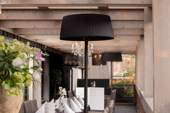 SUNRED | Heater | ARTIX SB BASIC, Bright Standing | Infrared | 2100 W | Black | IP44