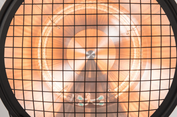 SUNRED | Heater | RSS19, Indus Bright Standing | Infrared | 2100 W | Black | IP54