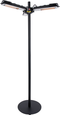 SUNRED | Heater | PH10, Bright Parasol | Infrared | 2000 W | Black / Silver | IP34