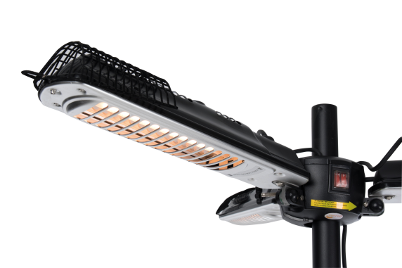 SUNRED | Heater | PH10, Bright Parasol | Infrared | 2000 W | Black / Silver | IP34