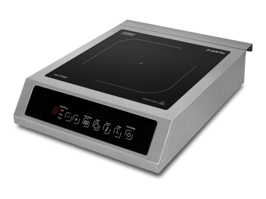 Caso | Hob | IP 3500 Pro | Number of burners / cooking zones 1 | Touch | Black / Stainless Steel | Induction