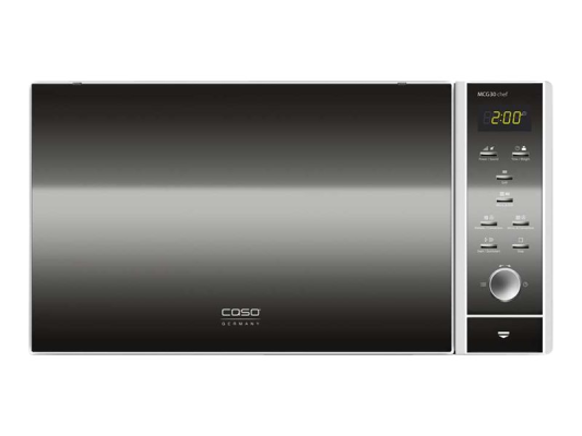 Caso | Microwave Oven with Grill and Convection | MCG 30 Chef | Free standing | 30 L | 900 W | Convection | Grill | Stainless steel / Black