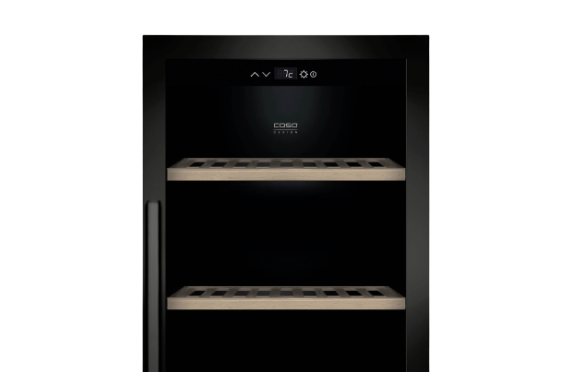 Caso | Wine Cooler | WineChef Pro 180 | Energy efficiency class G | Free standing | Bottles capacity 180 | Black